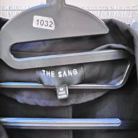 The Sang Mesh Corset Blazer Women's Size Medium Black - Picture 3 of 4